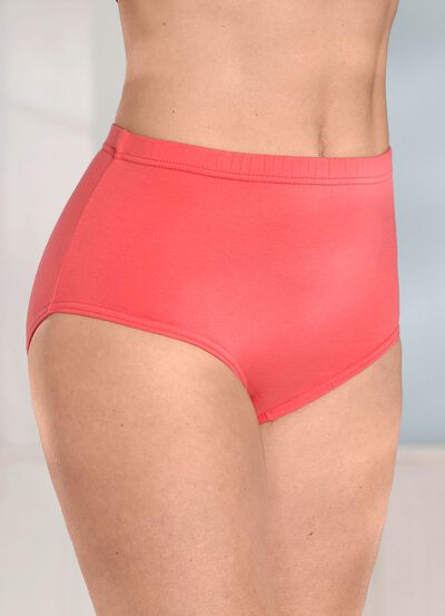 F&uuml;nferpack Slips mit Gummizug im Bund 