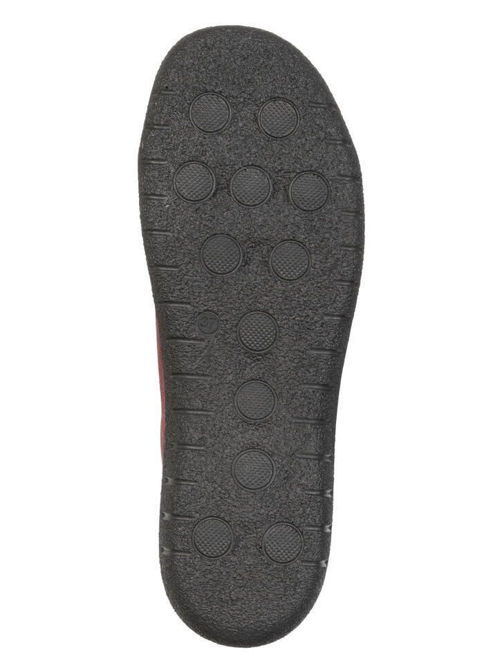 ELENA EDEN, bequeme Damen-Schnürschuhe, Weite G, mit herausnehmbarem Fussbett BORDEAUX