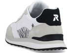 Rieker Sneaker mit interessantem Zebra-Druck WEISS