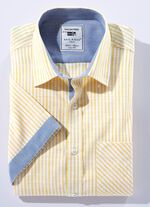 Gestreiftes &laquo;Milano Italy&raquo;-Hemd in 4 Farben 