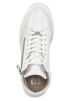 ELENA EDEN, schicke Damen-Boots, Weite G, mit herausnehmbarem Fussbett WEISS