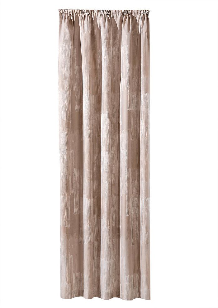 Blickdichte &Uuml;bervorh&auml;nge-Garnitur mit Universalschienenband 