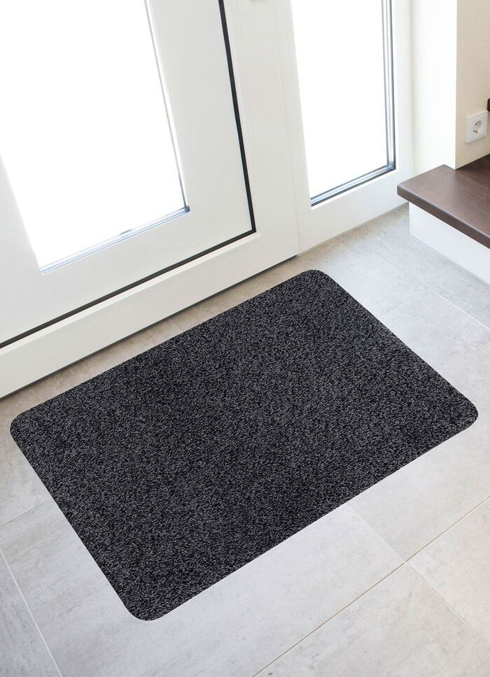 Waschbare Schmutzfangmatte für innen und aussen ANTHRAZIT