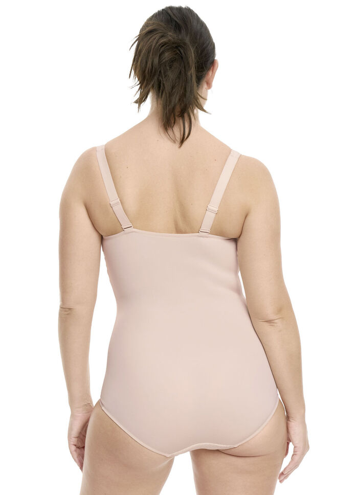 Susa Body mit hübschem Jacquard-Dessin SAND