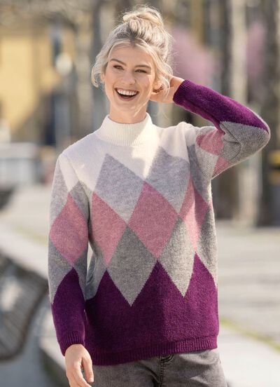 Pullover in sehr flauschiger Qualit&auml;t 