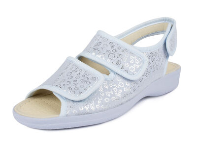Sandalette mit Klettverschlüssen 