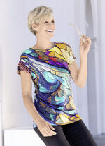 Shirt mit Strasszier 