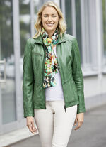 Lederkurzjacke von &laquo;Jilani&raquo; 