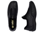Rieker, klassische Damen-Slipper, mit Reissverschluss SCHWARZ