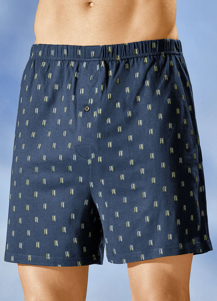 Viererpack Boxershorts, bunt dessiniert 
