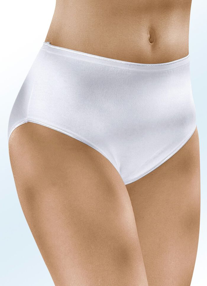 Fünferpack Slips mit elastischen Abschlüssen 