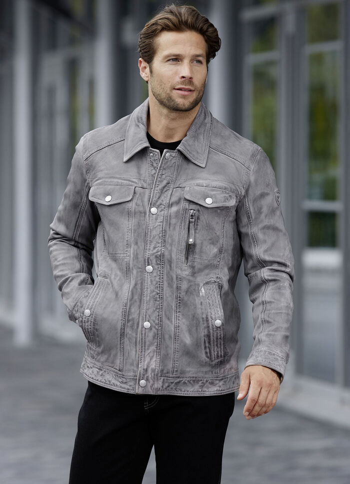 Lederkurzjacke von «Jilani» 