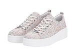 Remonte Sneaker aus effektvoll strukturiertem Textilmaterial WEISS-MULTICOLOR