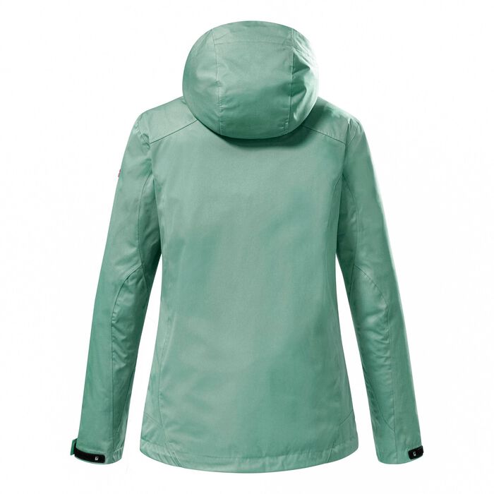 Wasser- und winddichte Damen-Funktionsjacke PISTAZIE