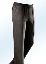 Schlupfhose von «Klaus Modelle» mit Gummibund rundum in 5 Farben DUNKELBRAUN