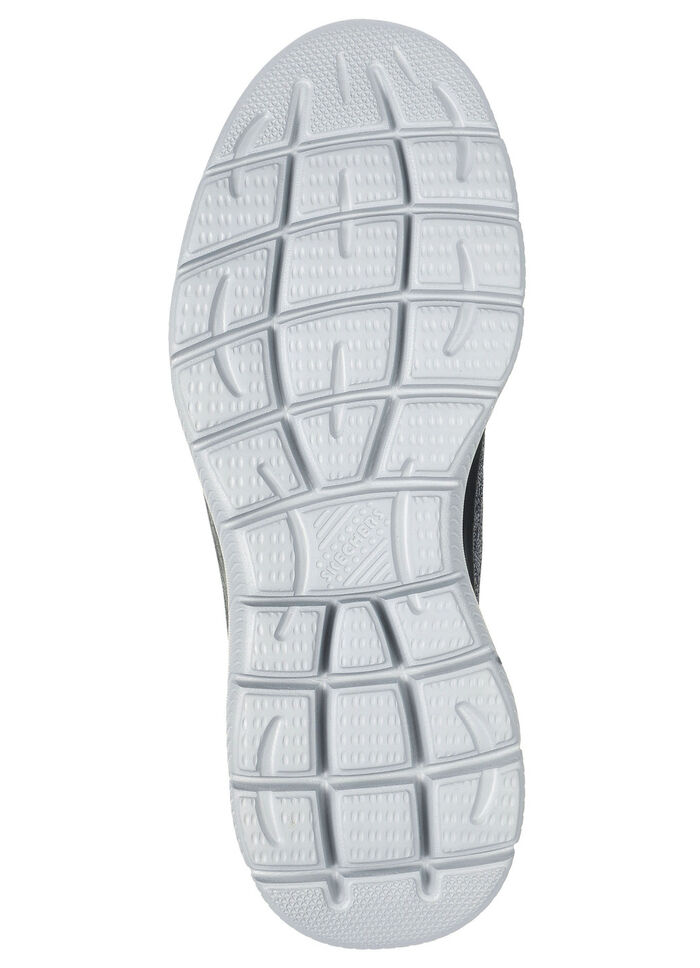 SKECHERS, Herren-Sneaker, mit geformter Slip-Ins Fersenplatte ANTHRAZIT