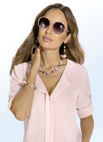 3-teiliges Schmuck-Set mit Perlen und Kugeln