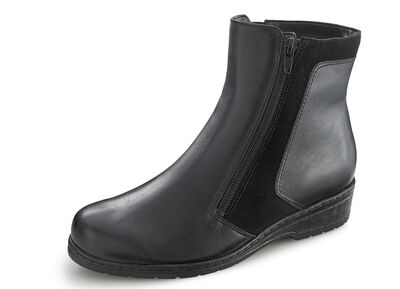ELENA EDEN Stiefelette mit echtem Lammfellfutter 