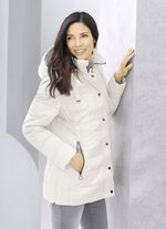 Funktionsjacke mit Längssteppung seitlich 