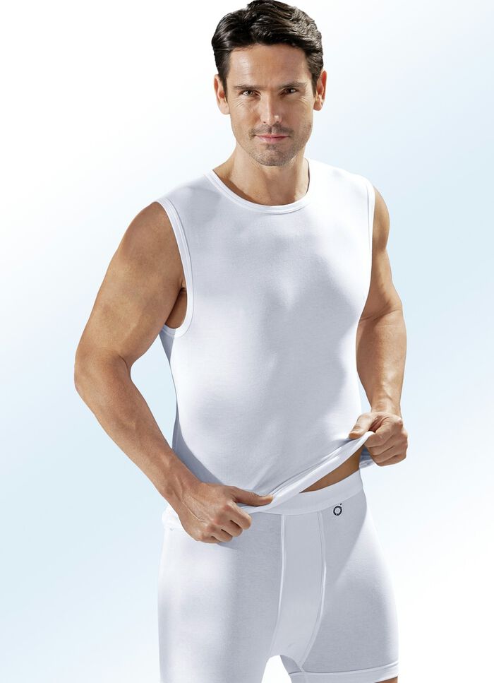 Pfeilring Dreierpack Unterhosen aus Feinjersey, weiss 