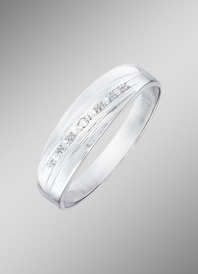 Damenring Weissgold 585/- 
