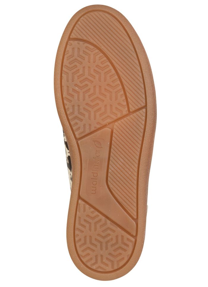 Waldl&auml;ufer, modische Damen-Sneaker, Weite H, mit herausnehmbarem Fussbett BRAUN