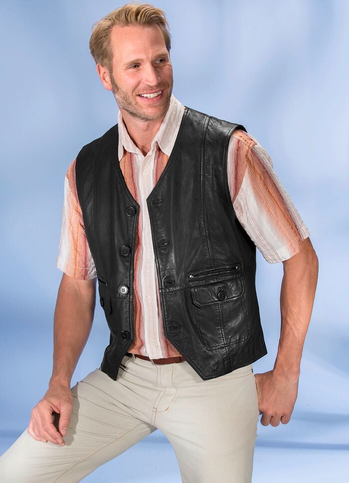 &laquo;Redpoint&raquo;-Ledergilet  