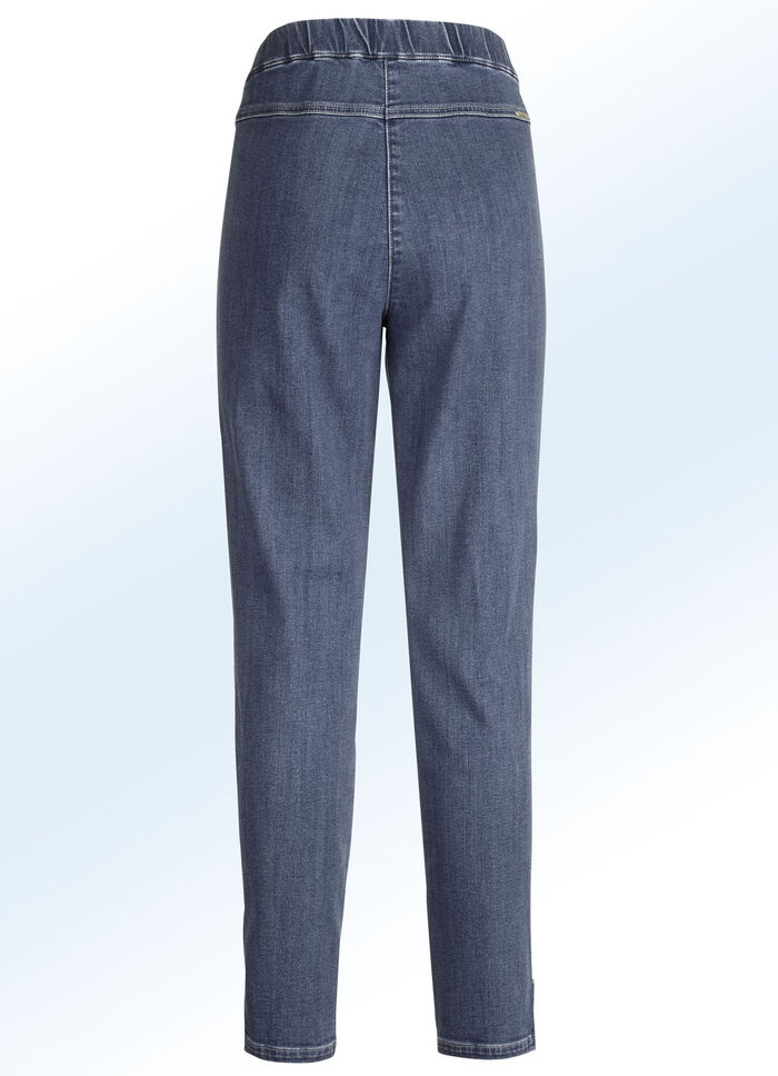 Magic-Jeans mit hohem Stretchanteil DUNKELBLAU