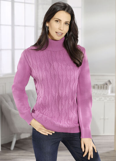 Pullover mit Strukturdessin 