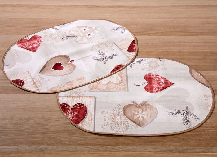 Wachstuch-Tischserie f&uuml;r innen und aussen MULTICOLOR