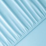 Jersey-Stretch-Elasthan-Spannbettt&uuml;cher Excellent von Florella BLAU