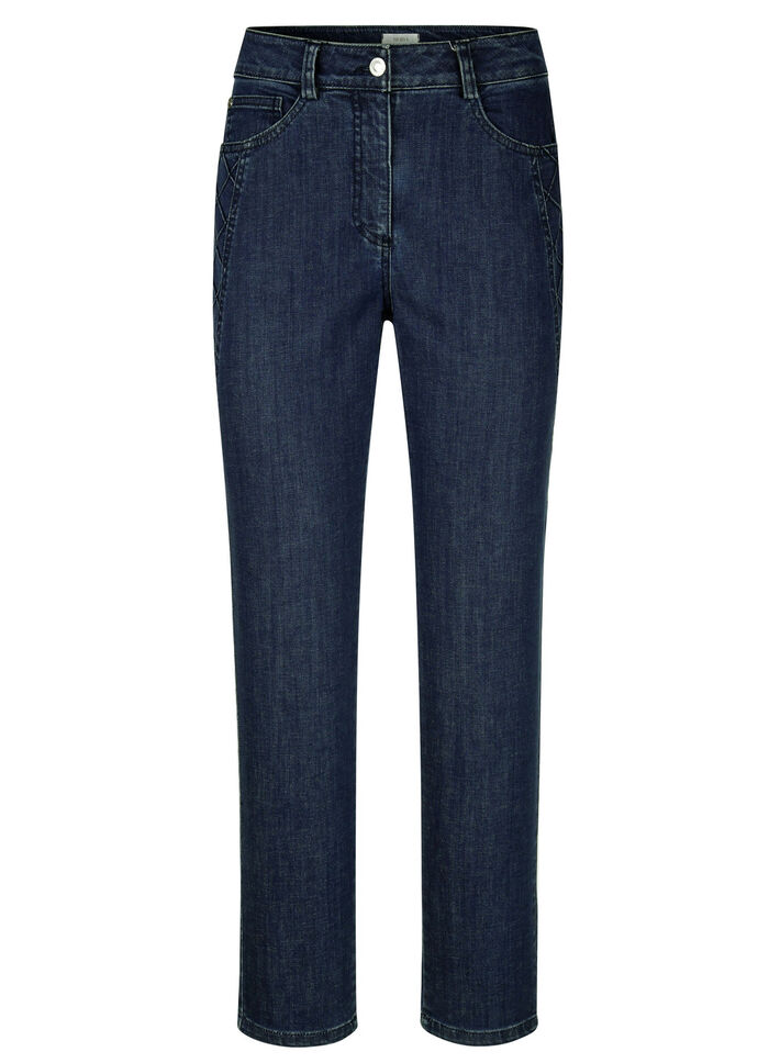 Knöchellange Jeans in 5-Pocket-Form 