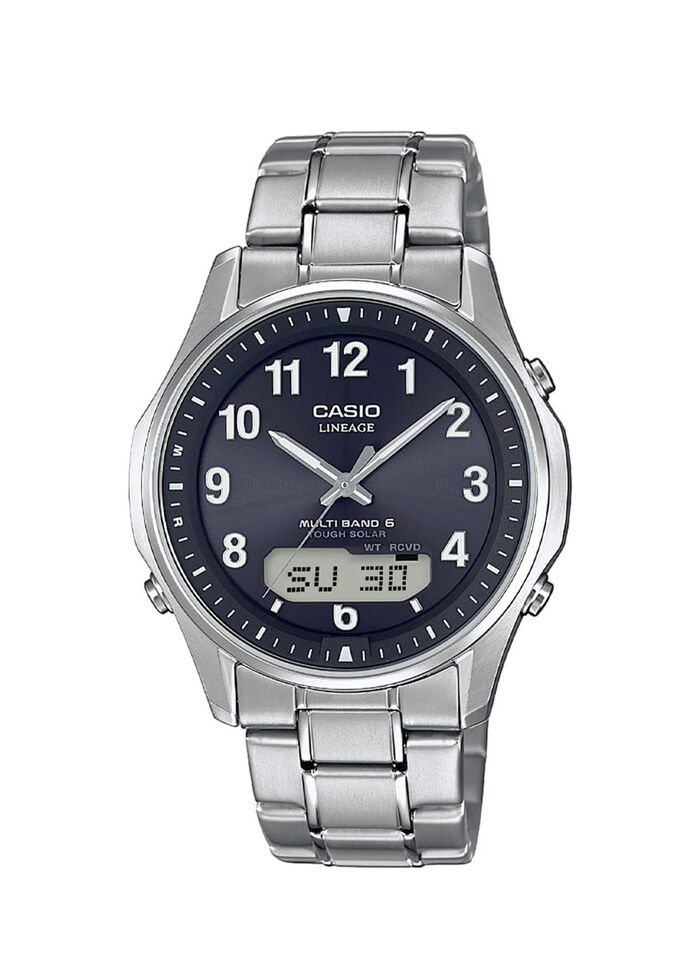 Casio Herrenuhr mit Titanbandgehäuse 