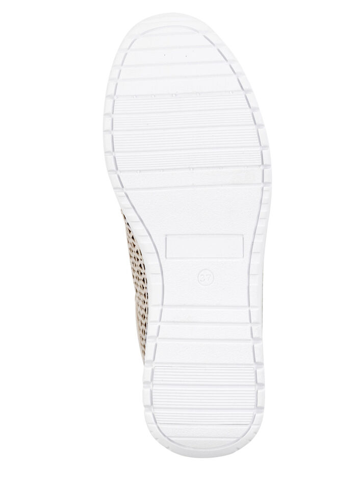 ELENA EDEN, sommerliche Damen-Sneaker, Weite G, mit herausnehmbarem Fussbett MATTGOLD