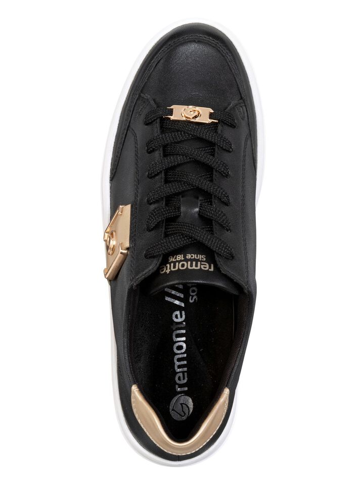 Remonte Sneaker mit Metallic-Bes&auml;tzen 