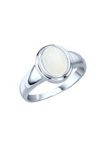 Damenring mit echtem Mondstein 