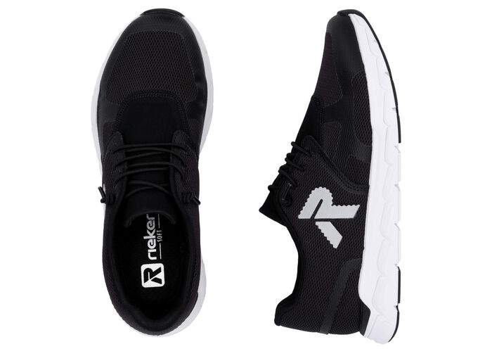 Rieker Sneaker aus teilweise beschichtetem Meshmaterial 