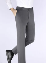 «Klaus Modelle»-Superstretch-Hose in 4 Farben ANTHRAZIT MELIERT