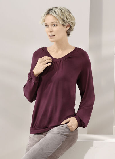 Shirt mit Raglanärmeln 