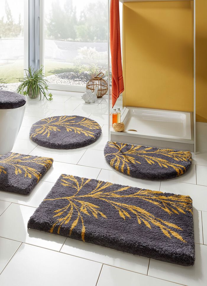 Badteppiche mit rutschhemmender Latexierung 