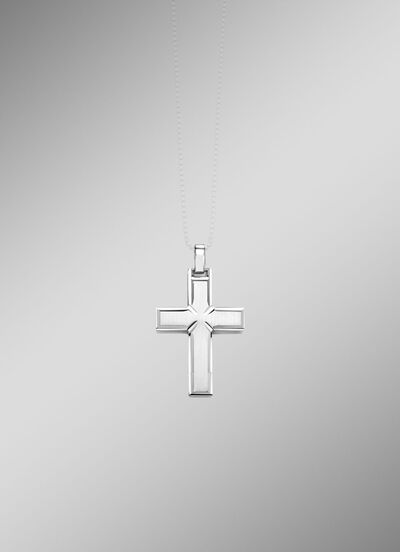 Kreuz-Anhänger aus Silber 