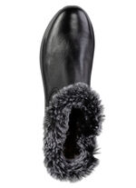 Caprice, gefütterte Damen-Stiefeletten, Winterschuhe, Weite H, mit herausnehmbarem Fussbett SCHWARZ