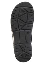 ELENA EDEN, bequeme Damen-Pantoletten, Weite H, mit herausnehmbarem Fussbett SCHWARZ