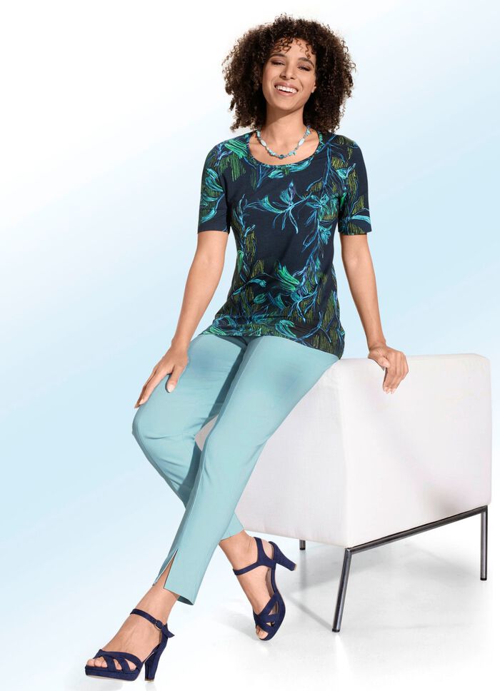 Shirt mit farbbrillantem Inkjet-Druck 