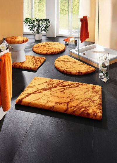 Badteppiche von Grund mit Marmor-Dessin 