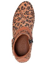 Gemini, trendige Damen-Boots, Weite G, mit herausnehmbarem Fussbett BRAUN