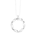 Eleganter Anhänger in gedrehtem Design 