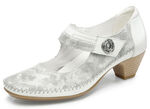 ELENA EDEN, klassische Damen-Pumps, Weite G, mit herausnehmbarem Fussbett ECRU
