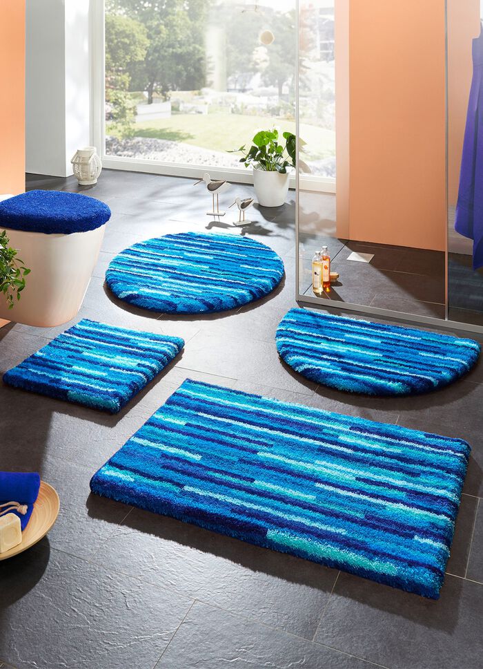 Badteppiche  mit rutschhemmender R&uuml;ckseite 