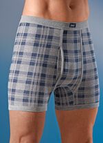 Viererpack Unterhosen aus Feinripp, allover dessiniert 